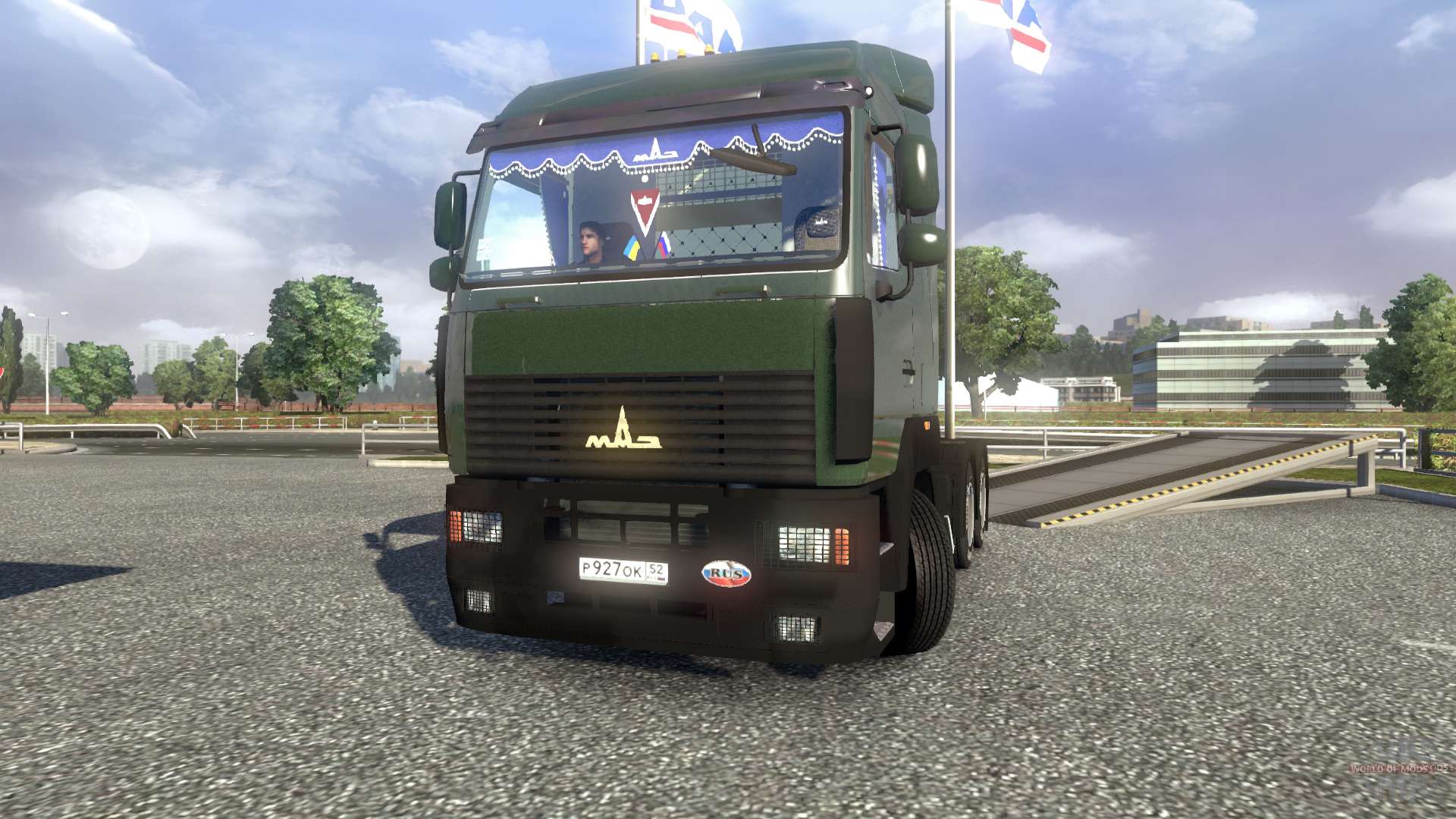 Euro Truck Simulator 2 les meilleurs camions russes pour le jeu.
