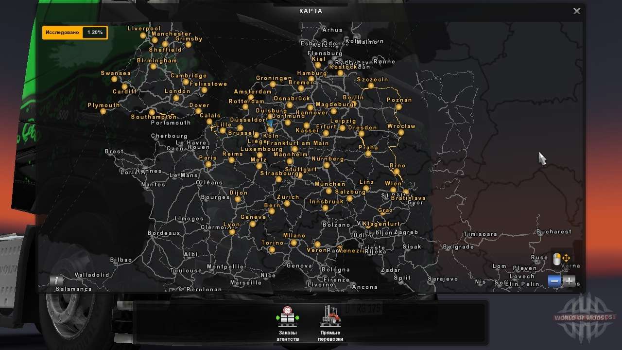  Euro  Truck  Simulator  2  Karten ETS 2  map  mods 