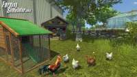 Capture d'écran des poulets de Farming Simulator 2013