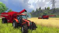 Capture d'écran de Farming Simulator 2013 - moisson