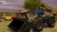 Dans la capture d'écran - chargeur frontal de Farming Simulator 2013