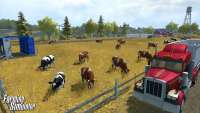 La vache Farming Simulator 2013 - capture d'écran du jeu