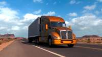 Orange camion dans American Truck Simulator