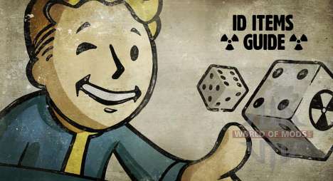 IDENTIFICATION des éléments de Fallout 4