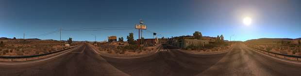 American Truck Simulator - Wüste panorama