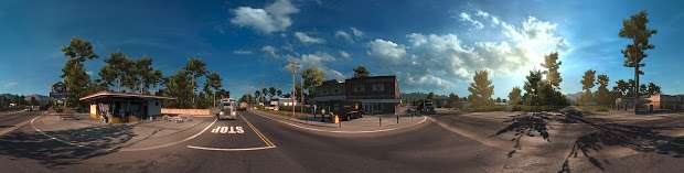 American Truck Simulator - Kreuzung panorama