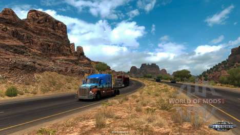 L'Arizona vue dans American Truck Simulator