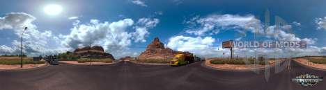 Panorama de l'Arizona, de Camions en Amérique du Simuulator