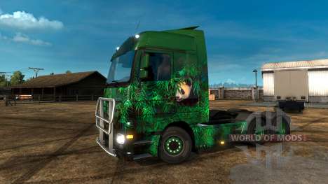 Lucky Panda-skin für Euro Truck Simulator 2
