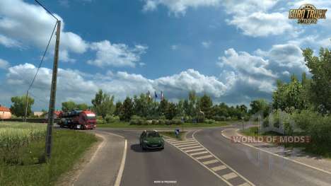Nouvelles captures d'écran de Vive La France DLC pour Euro Truck Simulator 2