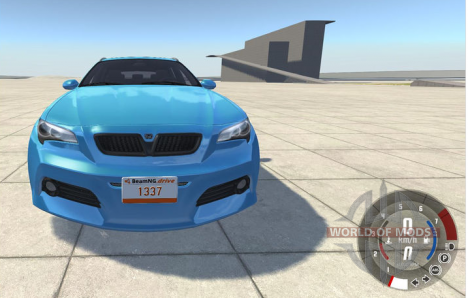 License plate modding in BeamNG Drive