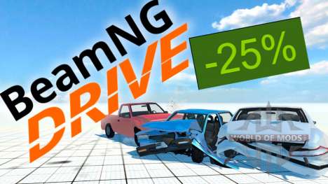 25% de reduction sur BeamNG Drive a Steam