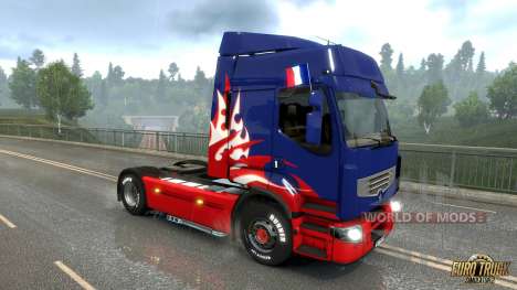 drapeau français pour Euro Truck Simulator 2