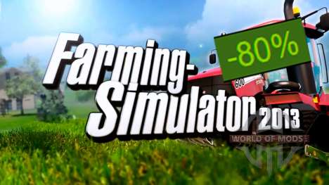 80% de Reduction sur Farming Simulator 2013