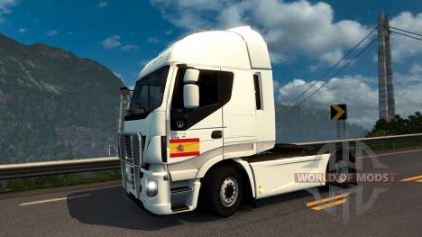 Drapeau espagnol Décalque pour Euro Truck Simulator 2