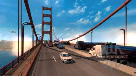 La remettre a l'echelle de l'American Truck Simulator jeu du monde