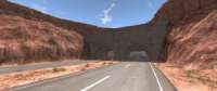der Tunnel an der Utah map in BeamNG Drive