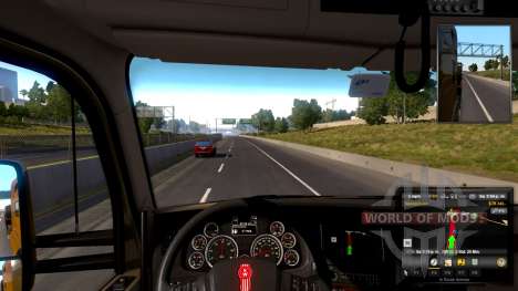 Verstellbare lenkrad für American Truck Simulator