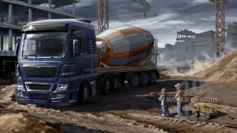 Pères et fils dans Euro Truck Simulator 2