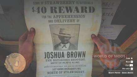 Joshua Brown Plakat