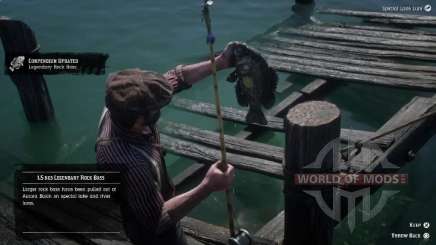 Red-Eyed rock-bass in RDR 2