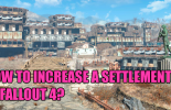Warum die Siedlung wächst nicht in Fallout 4?
