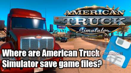 Wo finden Sie American Truck Simulator-Dateien speichern?