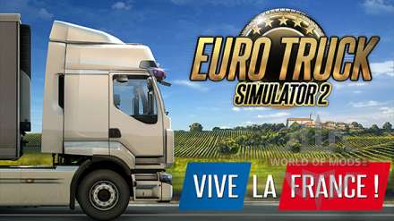 Des changements et des innovations dans le DLC "Vive La France" pour Euro Truck Simulator 2