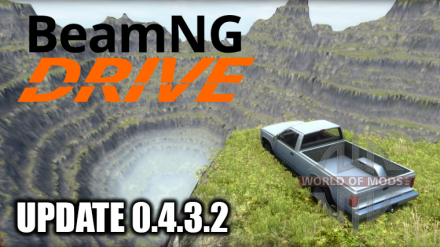 Informations sur BeamNG.Drive 0.4.3.2 mise à jour 