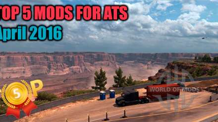Beste mods für American Truck Simulator für den April 2016