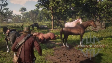 Red Dead Redemption 2 - comment sauver un cheval de la mort