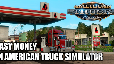 Lernen, wie man einfach Geld in American Truck Simulator