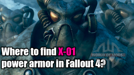 Où trouver la meilleure armure de puissance dans Fallout 4 - X-01