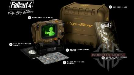 Beschreibung der collector ' s edition von Fallout 4 namens Fallout 4 PipBoy Edition 
