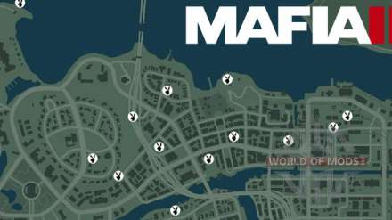 Die Karte in Mafia 3