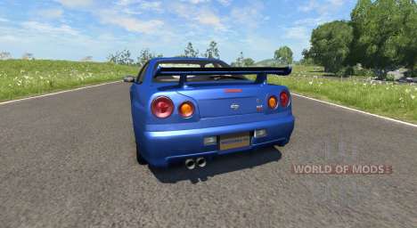 Nissan skyline r34 beamng