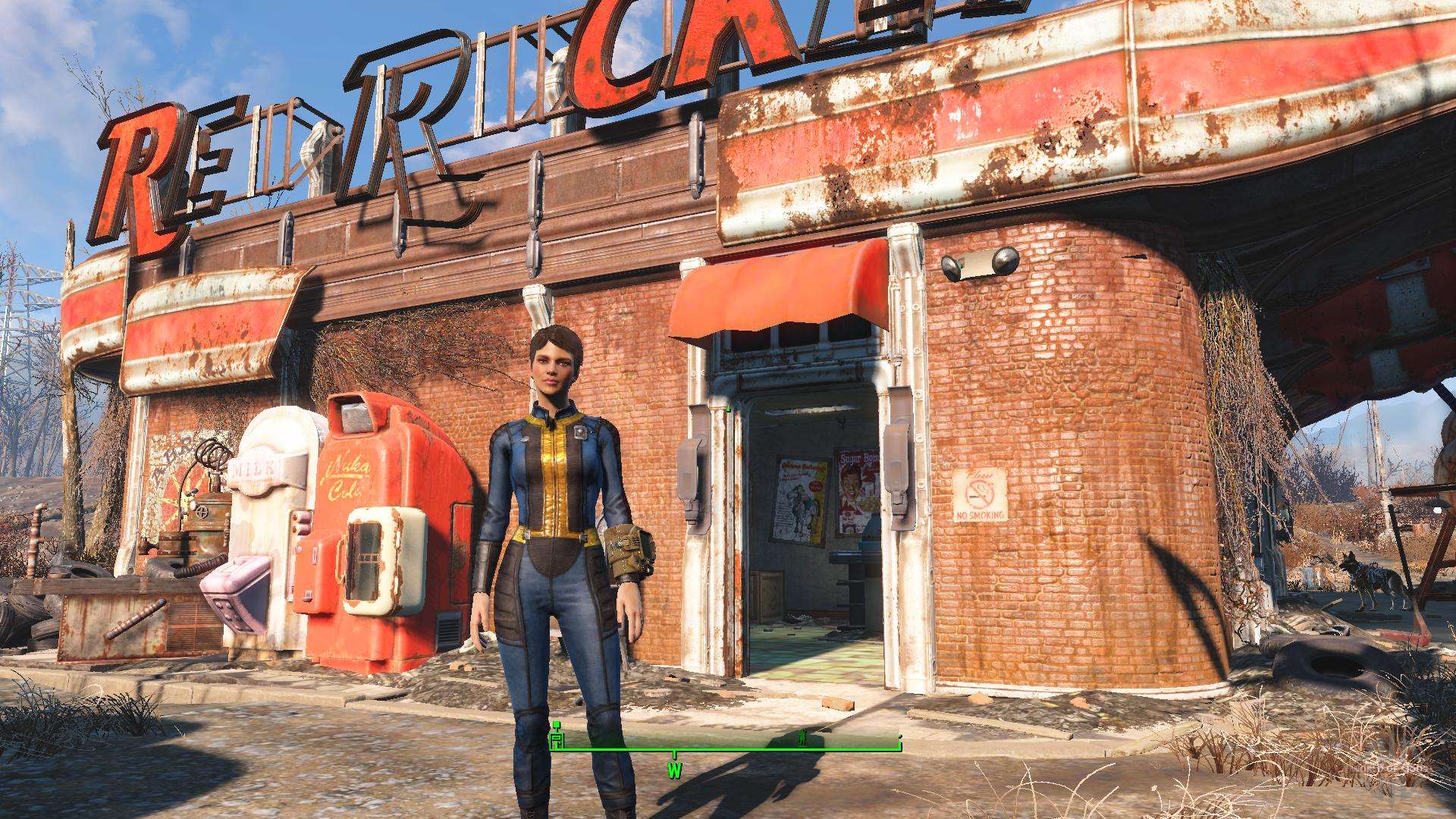 Fallout 4 vault suit with armor фото 104
