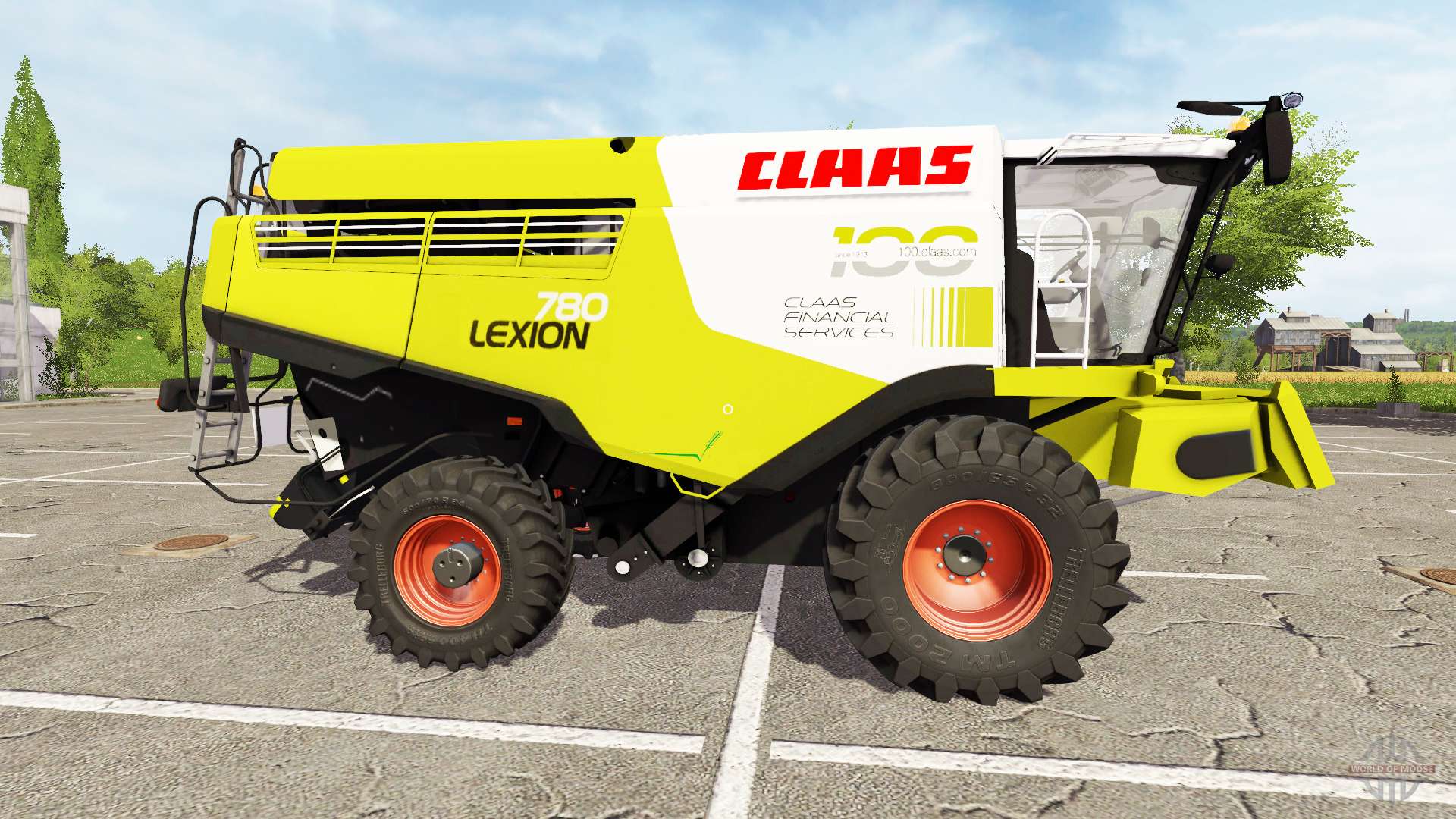 Claas Lexion 780 Pack Pour Farming Simulator 2017 2445