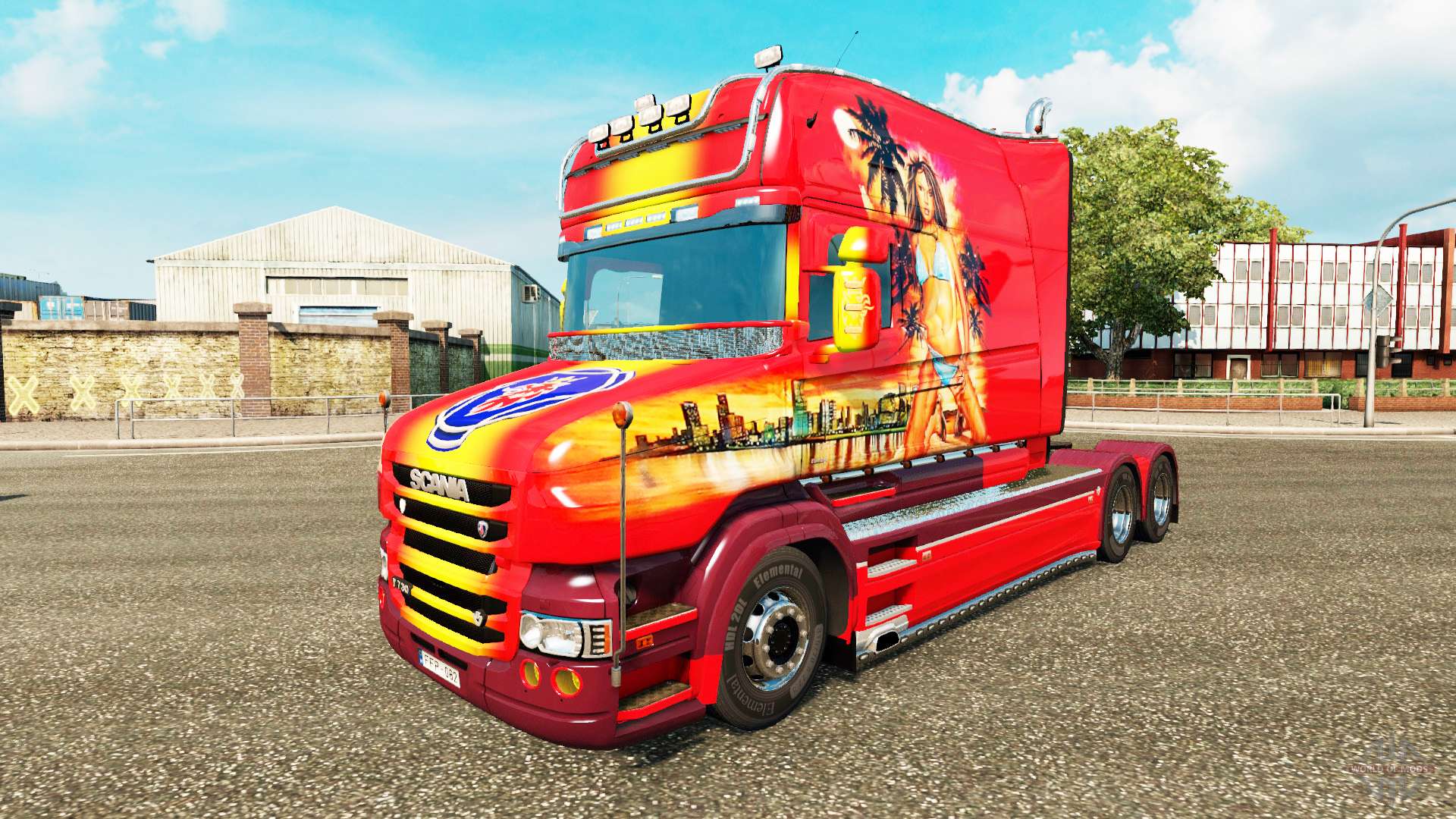 Scania T V20 For Euro Truck Simulator 2