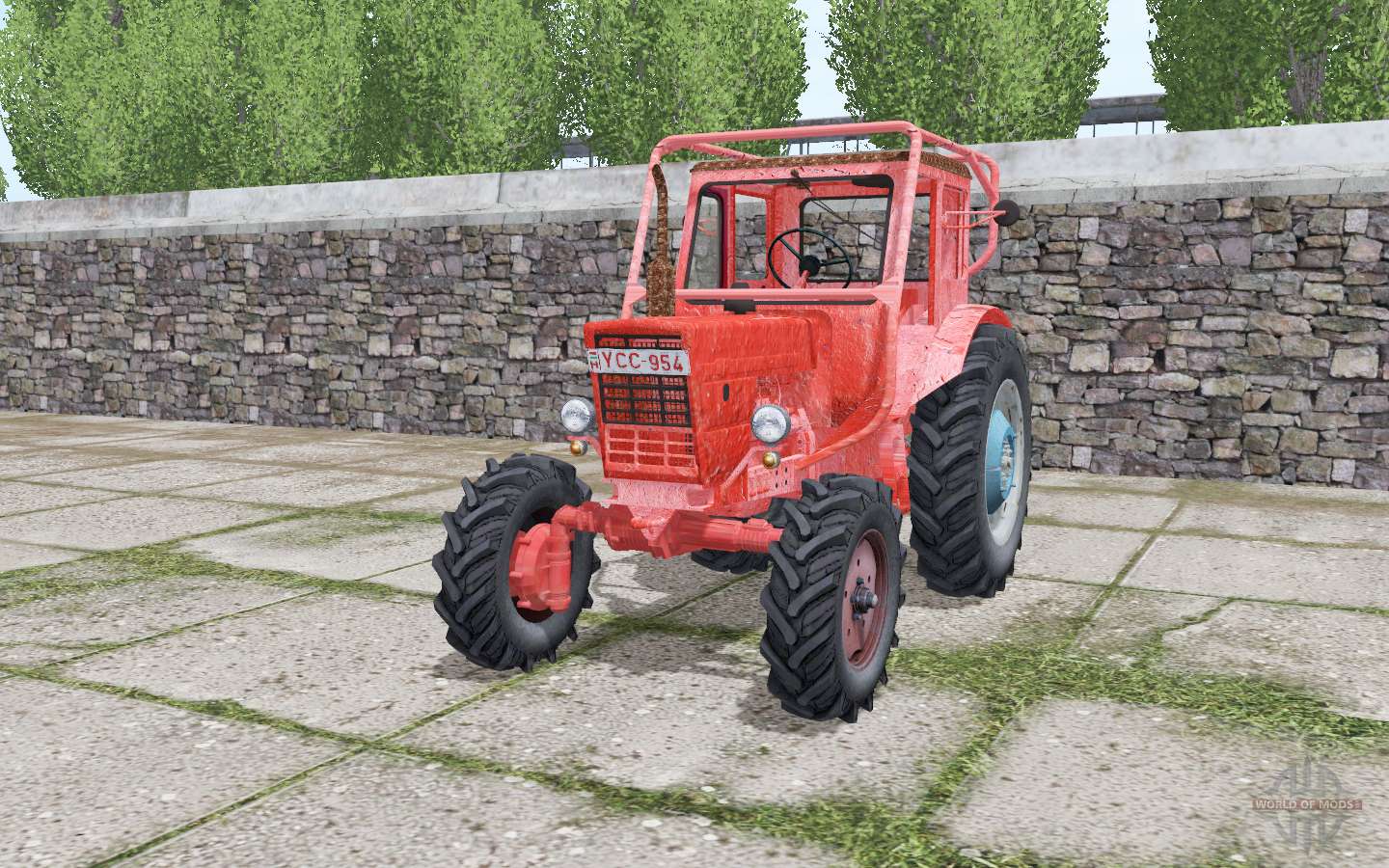 MTS 52 Belarus rot für Farming Simulator 2017